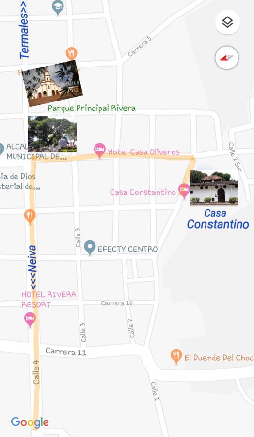 Гостевой дом Casa Constantino Ривера Экстерьер фото